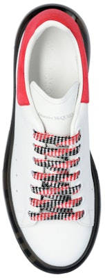 (Women) Alexander McQueen Oversized Transparent 'White Red' 611698WHXMA9629 Shop (Women) Alexander McQueen Oversized Transparent 'White Red' 611698WHXMA9629
