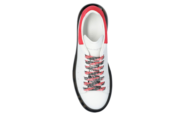 Shop (W) Alexander McQueen Oversized Transparan 'Putih Merah' 611698WHXMA9629