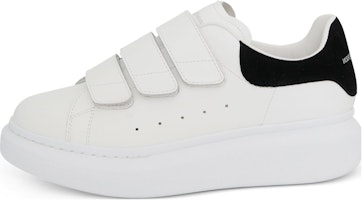 (Women) Alexander McQueen Oversized Triple Strap Sneaker 'White Black' 697105-WHGP7-9061 (Women) Alexander McQueen Oversized Triple Strap Sneaker 'White Black' 697105-WHGP7-9061