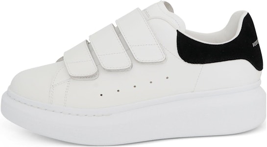 (W) アレキサンダー・マックイーン トリプルストラップスニーカー 白黒 697105-WHGP7-9061 Buy (W) アレキサンダー・マックイーン トリプルストラップスニーカー 白黒 697105-WHGP7-9061