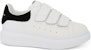 (W) Alexander McQueen Oversized Triple Strap Sneaker 'Putih Hitam' 697105-WHGP7-9061
