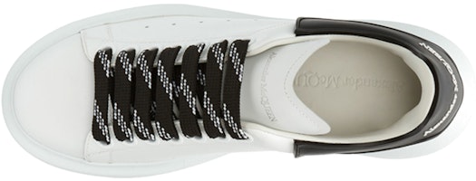 (W) 亚历山大·麦昆 大号白色黑色鞋带 运动鞋 621056WHXMT9034 Purchase (W) 亚历山大·麦昆 大号白色黑色鞋带 运动鞋 621056WHXMT9034