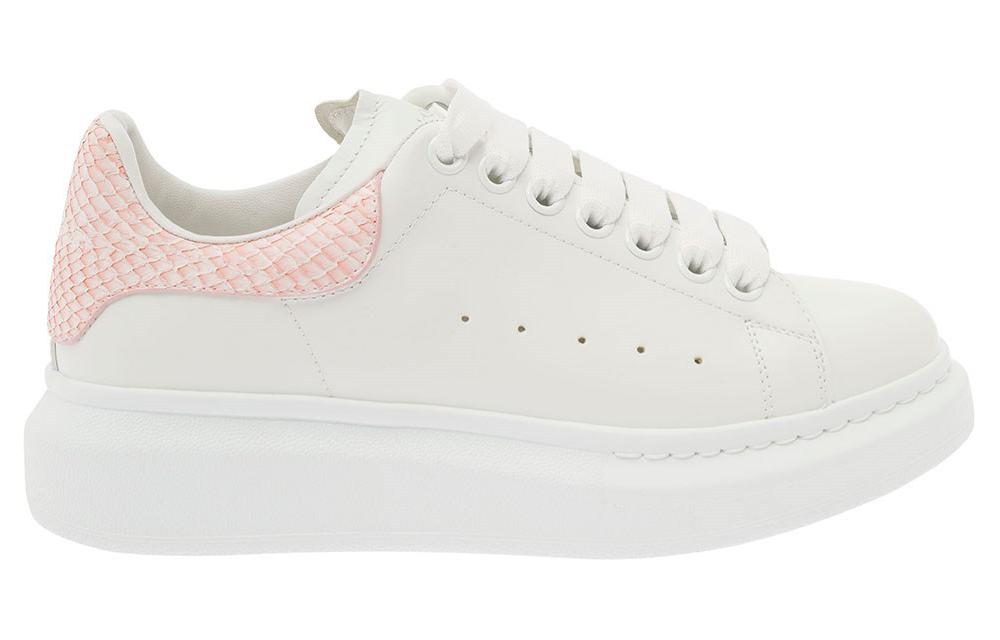 Order (W) Alexander McQueen Oversized Blanco Gris Piel de Serpiente 718139WIEER9061