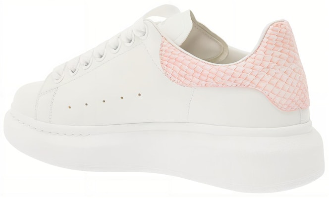 (W) Alexander McQueen Oversized Putih Abu Ular Sanca 718139WIEER9061 Shop (W) Alexander McQueen Oversized Putih Abu Ular Sanca 718139WIEER9061