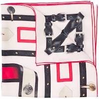 (Women) Alexander McQueen Patterned Logo Print Scarf Multicolor - . 7558583001Q9274 (Women) Alexander McQueen Patterned Logo Print Scarf Multicolor - . 7558583001Q9274