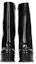Shop (W) But Ankel Alexander McQueen Platform 'Kulit Hitam Berkilat' 710037WHJU01000