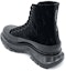 Shop (W) Alexander McQueen Platform Boot 'Velvet Hitam' 658077W4PY11081