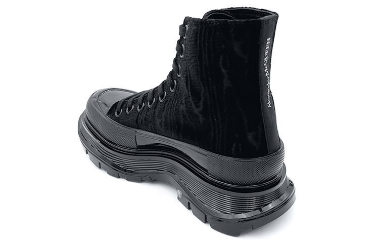 Shop (Women) Alexander McQueen Platform Boot 'Black Velvet' 658077W4PY11081