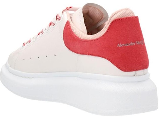 (Women) Alexander McQueen Oversized Low-Top Sneakers 'Beige Red' 697103WIBNH9889 Lookbook (Women) Alexander McQueen Oversized Low-Top Sneakers 'Beige Red' 697103WIBNH9889