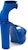(W) Alexander McQueen Sandal Bertapak 'Satin Biru' 710042W4GP84394