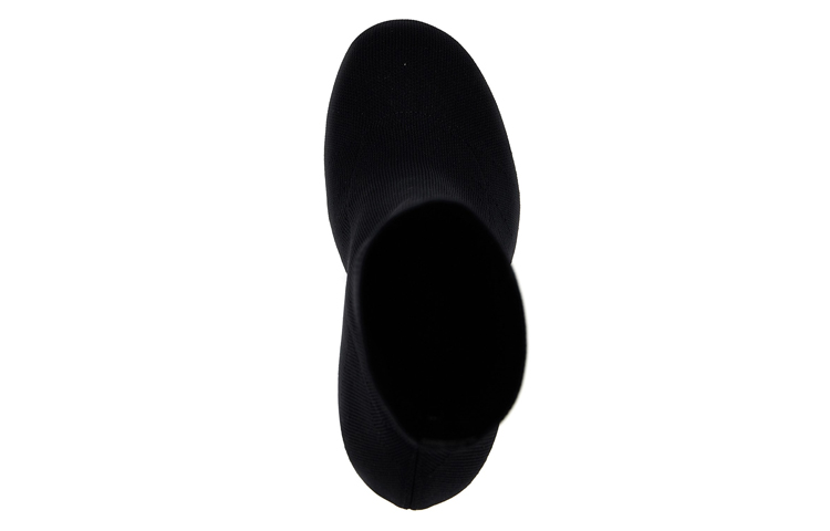 Order (W) Alexander McQueen Plattform Slip-On Stiefelette ''Schwarzer Stoff'' 745214W4WH01000