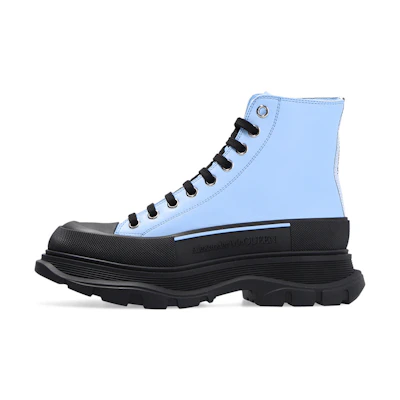 (W) Alexander McQueen Platform Sneaker 'Blue Black'