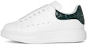 Buy (W) Sneaker Platform Alexander McQueen 'Putih Hijau' 553770WIAF89448