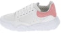 (W) Alexander McQueen Sneaker Platform 'Putih Merah Jambu' 633915WHZ969558