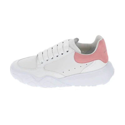 (W) Alexander McQueen Platform Sneaker 'White Pink'