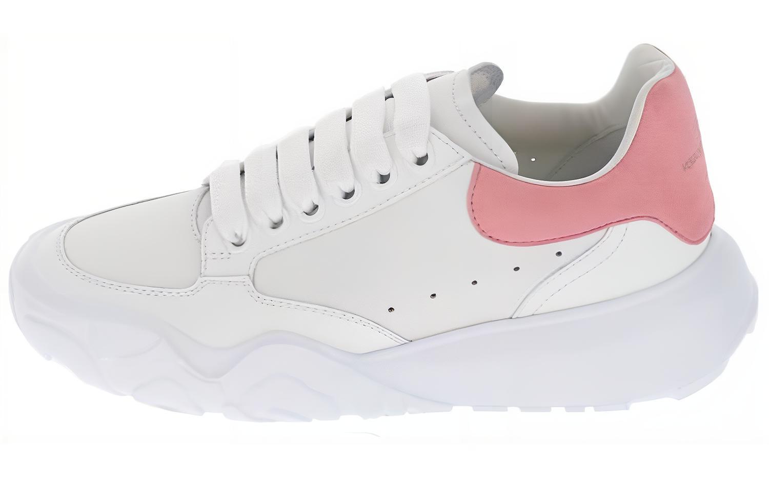 (Women) Alexander McQueen Platform Sneaker 'White Pink' 633915WHZ969558