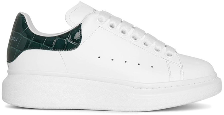(Women) Alexander McQueen Platform Sneaker 'White Green' 553770WIAF89448 Order (Women) Alexander McQueen Platform Sneaker 'White Green' 553770WIAF89448