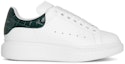 Order (W) Sneaker Platform Alexander McQueen 'Putih Hijau' 553770WIAF89448