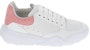 (W) Alexander McQueen Sneaker Platform 'Putih Merah Jambu' 633915WHZ969558