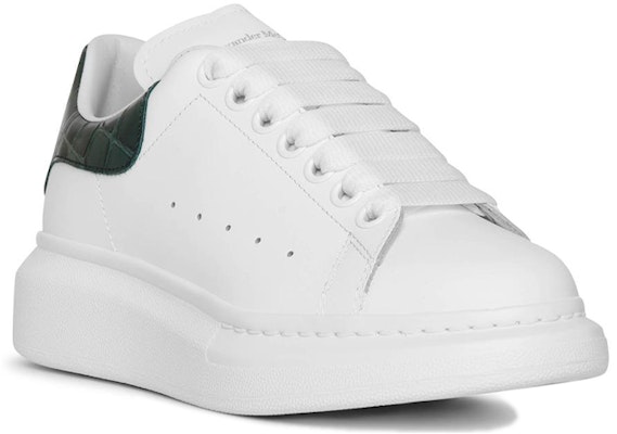 (Women) Alexander McQueen Platform Sneaker 'White Green' 553770WIAF89448 Lookbook (Women) Alexander McQueen Platform Sneaker 'White Green' 553770WIAF89448