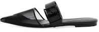 Buy (W) Alexander McQueen Selipar Jaring Tumit Runcing 'Hitam' 744488W4AB21000