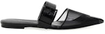 (W) Alexander McQueen Selipar Jaring Tumit Runcing 'Hitam' 744488W4AB21000