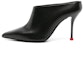 Buy (W) Alexander McQueen Tumit Runcing Slingback Slipper 9cm 'Hitam' 789440WIFD11037