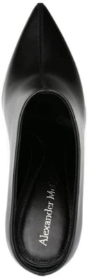 (W) Alexander McQueen Tumit Runcing Slingback Slipper 9cm 'Hitam' 789440WIFD11037 Shop (W) Alexander McQueen Tumit Runcing Slingback Slipper 9cm 'Hitam' 789440WIFD11037