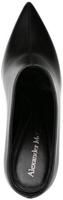 (W) Alexander McQueen Tumit Runcing Slingback Slipper 9cm 'Hitam' 789440WIFD11037 Shop (W) Alexander McQueen Tumit Runcing Slingback Slipper 9cm 'Hitam' 789440WIFD11037