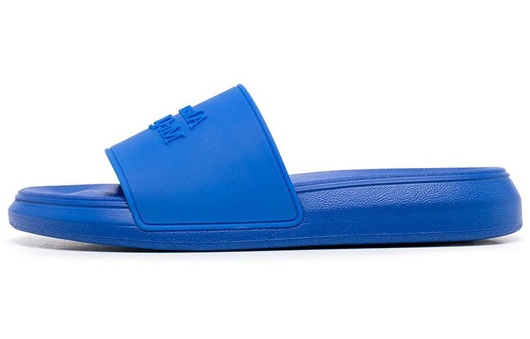 (Women) Alexander McQueen Pool Slide Ultramarine 666983W4QS04425