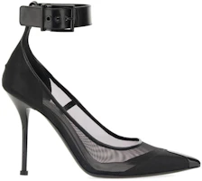 Order (W) Alexander McQueen Tacón Negro 'Punk Mesh de Punta y Tacón de Aguja' 744476W4AB21000