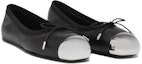 Shop (W) Alexander McQueen Punk 'Kasut Kulit Hitam Bertali' 757510WICX51081