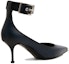 Shop (W) Alexander McQueen Punk 'Kulit Abu-Arang Kelabu' 709995WHU321162