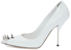 (Women) Alexander McQueen Punk 'Silver Studs' 651714WHV7B9071 (Women) Alexander McQueen Punk 'Silver Studs' 651714WHV7B9071