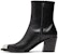 (W) Alexander McQueen Punk Boot 2022 'Hitam Perak' 709986-WHSWD-1081