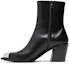 Lookbook (W) Alexander McQueen Punk Boot 2022 'Hitam Perak' 709986-WHSWD-1081
