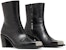 (W) Alexander McQueen Punk Boot 2022 'Hitam Perak' 709986-WHSWD-1081