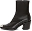 Buy (W) Alexander McQueen Punk Boot 'Hitam Perak' 709986-WIDY1-1081