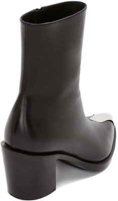 (Women) Alexander McQueen Punk Boot 'Black Silver' 709986-WIDY1-1081 Lookbook (Women) Alexander McQueen Punk Boot 'Black Silver' 709986-WIDY1-1081