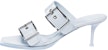 (W) Alexander McQueen Punk Buckle 'Kulit Kelabu' 709991WHSWD4559