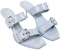 (W) Alexander McQueen Punk Buckle 'Kulit Kelabu' 709991WHSWD4559