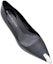 Order (W) Alexander McQueen Kasut Tumit Tinggi 'Black Stiletto' Kulit Punk 757496WIEA11081
