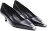 Shop (W) Alexander McQueen Talon Haut Punk en Cuir ''Stiletto Noir'' 757496WIEA11081
