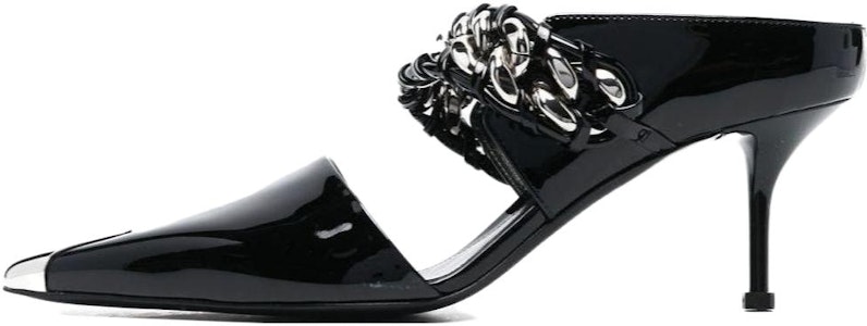 (W) アレキサンダー・マックイーン パテントレザー パンクサンダル 718868WIA3E1081 Buy (W) アレキサンダー・マックイーン パテントレザー パンクサンダル 718868WIA3E1081