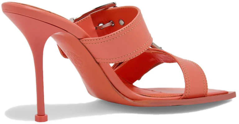 (Women) Alexander McQueen Punk Leather Slide 'Apricot' 709990WHSWD7876 Shop (Women) Alexander McQueen Punk Leather Slide 'Apricot' 709990WHSWD7876