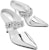 (W) Alexander McQueen Punk Kulit Gelongsor 'Perak' 719501W4UQ38100