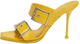Buy (W) Alexander McQueen Punk Selipar Kulit 'Fesyen Kuning' 709990WHSWD7097
