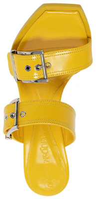 (Women) Alexander McQueen Punk Leather Slide 'Yellow Fashion' 709990WHSWD7097 Lookbook (Women) Alexander McQueen Punk Leather Slide 'Yellow Fashion' 709990WHSWD7097
