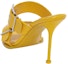 Shop (W) Alexander McQueen Punk Selipar Kulit 'Fesyen Kuning' 709990WHSWD7097