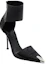 Order (W) Alexander McQueen Tacchi Punk in Pelle Verniciata Argento ''Nero'' 718859WHJUM1081